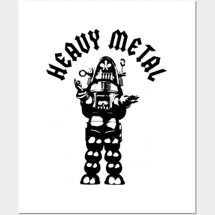 HEAVY METAL ROBOT Posters and Art